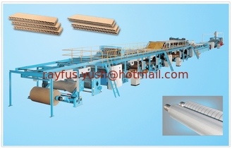 China cadena de producción de la cartulina acanalada 3/5/7-layer, cartulina acanalada que hace la máquina proveedor